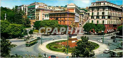 Moderne Karte Genova - Piazza Corvetto