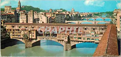 Cartes postales moderne Firenze Ponte Vecchio - Veduta dei Ponti