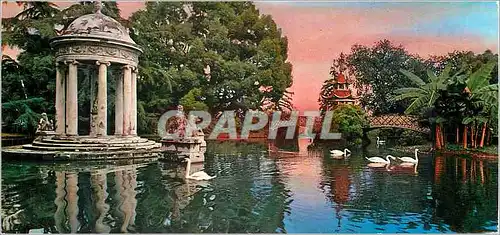 Moderne Karte Genova Pegli - Villa Pallavicini-Pagoda Cinese-Tempio di Diana