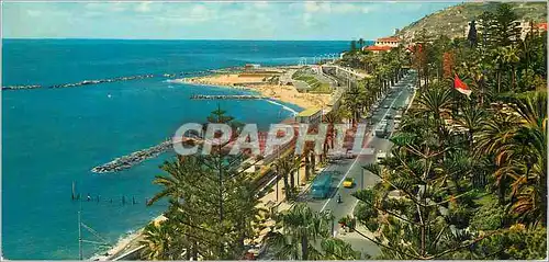 Cartes postales moderne Riviera dei Fiori San Remo - Via Aurelie e passeggiata Imperatrice