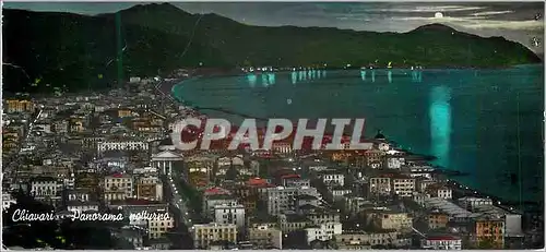 Cartes postales moderne Genova Chiavari - Panorama Nocturne