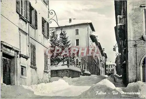 Cartes postales moderne Feltre Belluno - Via Mezzaterra