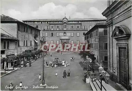 Moderne Karte Castel Gandolfo Roma - Palazzo Pontificio