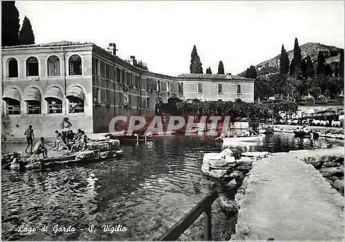 Moderne Karte Lac de Garde Verona- S. Vigilio