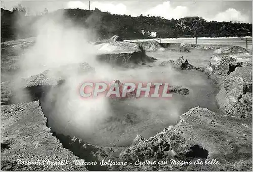 Cartes postales moderne Vulcano Solfatare Napoli Pozzuoli - Cratere con magma che bolle