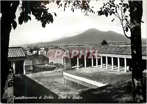 Moderne Karte Castellammare di Stabia - Scavi di Stabia