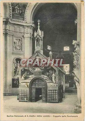 Cartes postales moderne Basilica Patriarcale di S. Maria Degli Angeli - Cappella delle Porziuncole