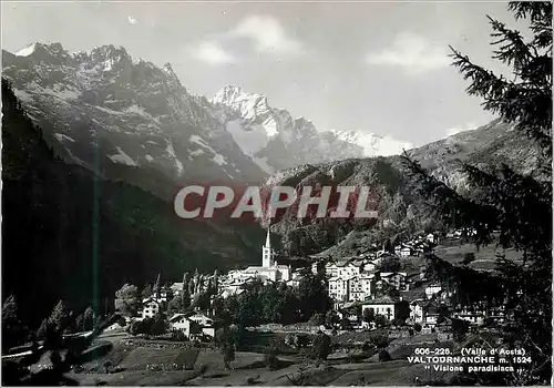 Cartes postales moderne Valle D'Osta - Valtournanche - Visione Paradisiaca