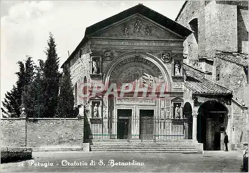 Moderne Karte Perugia - Oratorio di S. Bernardino