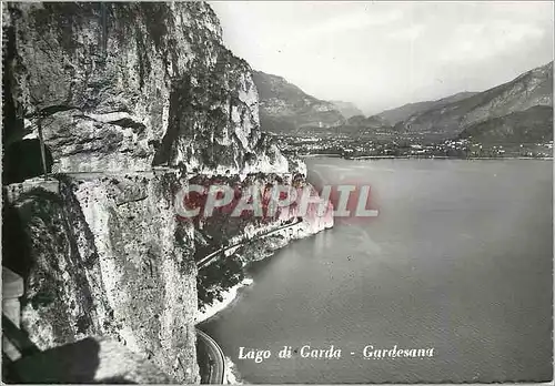 Moderne Karte Lago di Garda - Gardesana