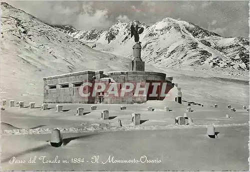 Cartes postales moderne Passo del Tonale Trento - Il Monumento Ossario