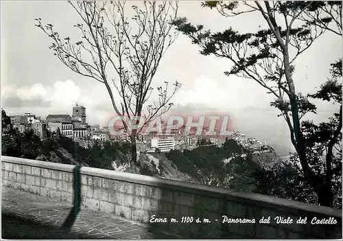 Cartes postales moderne Enna - Panorama dal Viale del Castelo