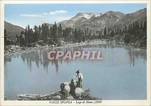Cartes postales moderne Valle Spluga Sondrio - Lago di Motta