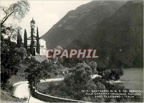 Cartes postales moderne Santuario di N.S dei Miracoli alla Caravina-Lugano Ticino