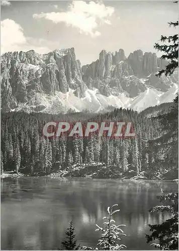 Cartes postales moderne Lago di Carezza verso il Latemar - Bolzano