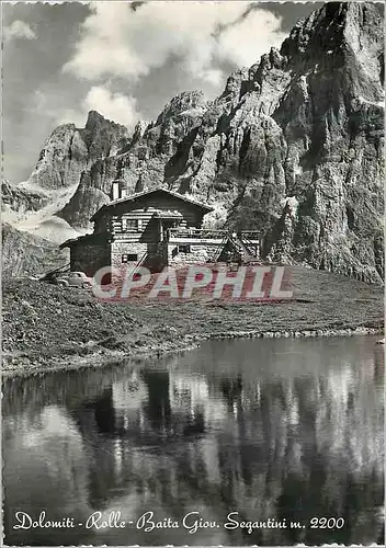 Cartes postales moderne Dolomiti Rolle Baita Giov.Segantini
