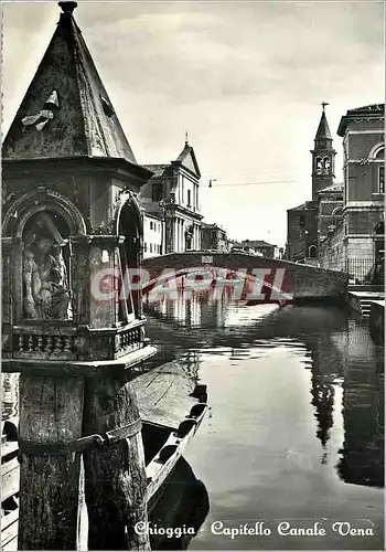 Cartes postales moderne Chioggia - Capitello Canale Vena