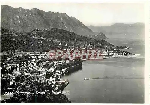 Moderne Karte Lago Maggiore - Luino Panorama