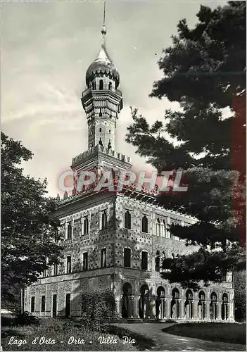 Cartes postales moderne Lago d'Orta Novara - Orta e Villa Pia