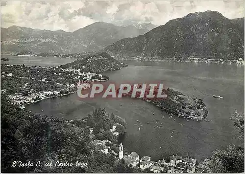 Cartes postales moderne L'isola Cadore col Centro Lago - Belluno