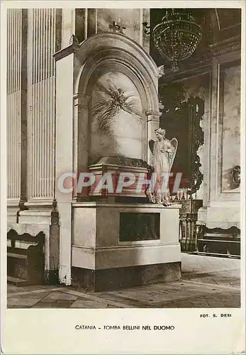 Cartes postales moderne Catania - Tomba Bellini nel Duomo