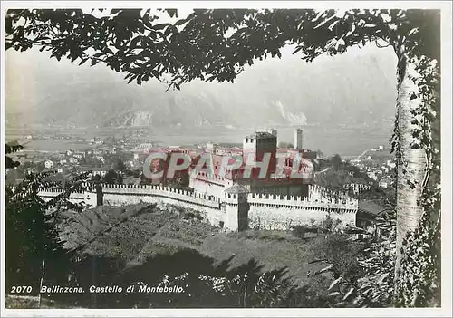 Cartes postales moderne Bellinzona Ticino - Castello di Montebello