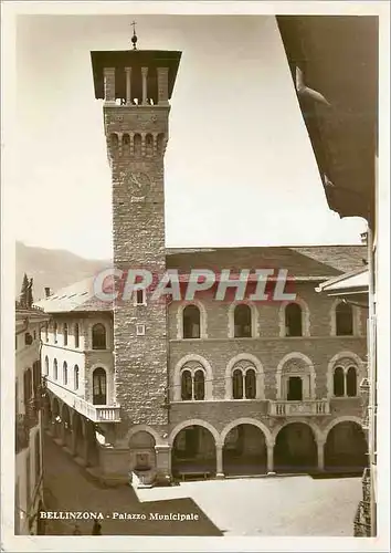 Cartes postales moderne Bellinzona Ticino - Palazzo Municipale