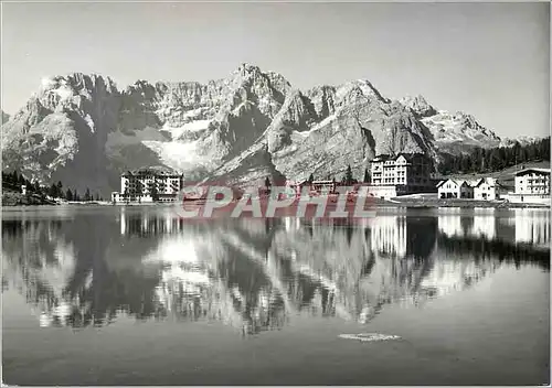 Moderne Karte Lago di Misurina Belluno - Il Sorapis