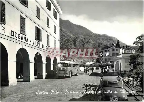 Cartes postales moderne Confine Italo-Svizzero Sondrio - Dogana di Villa di Chiavenna
