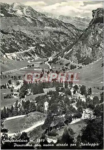 Cartes postales moderne Campodolcino Sondrio - Panorama e strada per Starleggia