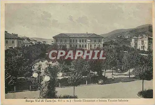 Cartes postales moderne Borgo Val di Taro (m 411) Scuole Elementari e Istituto Tecnico Inferioie Stazione Climatica Spor