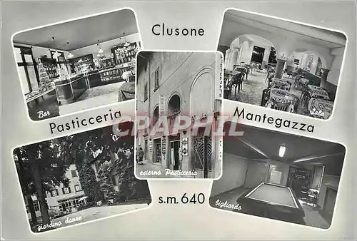 Cartes postales moderne Clusone Pasticceria Mantegazza S m 640