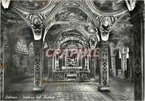 Cartes postales moderne Salerno Interieur du Dome