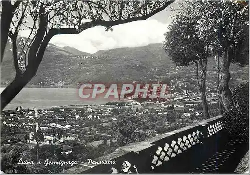 Cartes postales moderne Luino e Germignagga Panorama