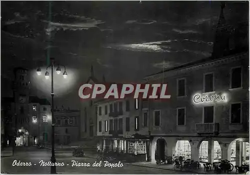 Cartes postales moderne Oderro Notturno Piazza del Popolo