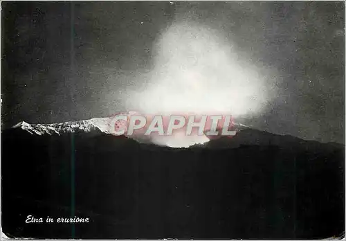 Cartes postales moderne Etna in Eruzione L'Etna durant L'Eruption