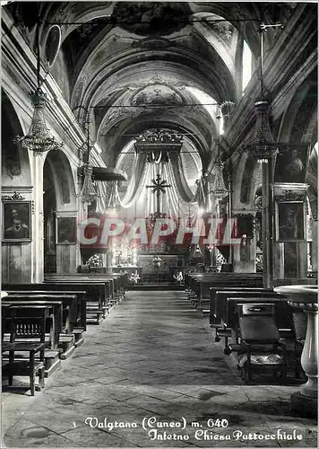 Cartes postales moderne Valgrana (Cuneo) m040 Interno Chiesa Parrocchiale