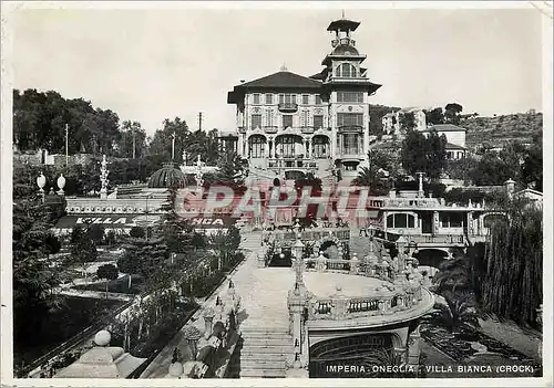 Cartes postales moderne Imperia Oneglia Villa Bianca (Crock)