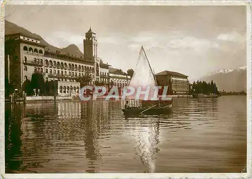 Moderne Karte Gardone Riviera (Lago di Garda) Grand Hotel