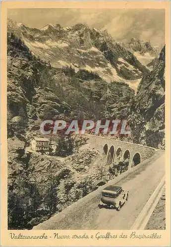 Cartes postales moderne Valtournenche Nuova Strada e Gouffres des Besserailles