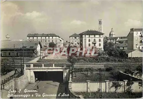 Cartes postales moderne Sesto S Giovanni Sottopassaggio e Via Giovanna D'Arco