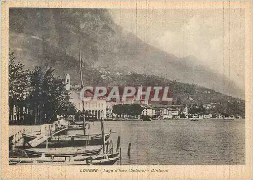 Cartes postales moderne Lovere Lago (Sebino) Dintorni