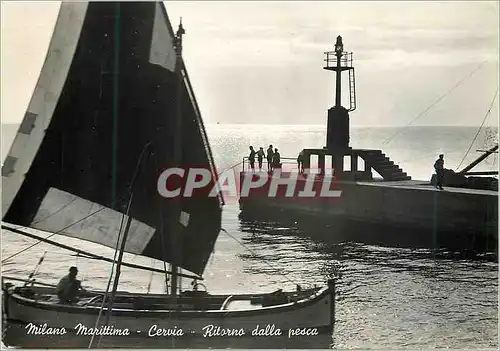 Cartes postales moderne Milano Marittima Cervia Ritorno Dalla Pesca Bateaux