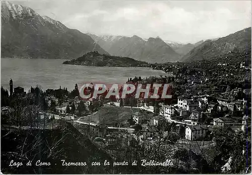 Cartes postales moderne Lago di Como Tremezzo Con La Punta di Balbianello