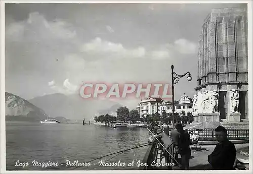 Cartes postales moderne Lago Maggiore Pallanza Mausoleo al Gen Cadorna