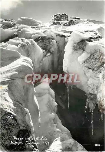 Cartes postales moderne Passo Della Stelvio Rigugio Livrio m 3174