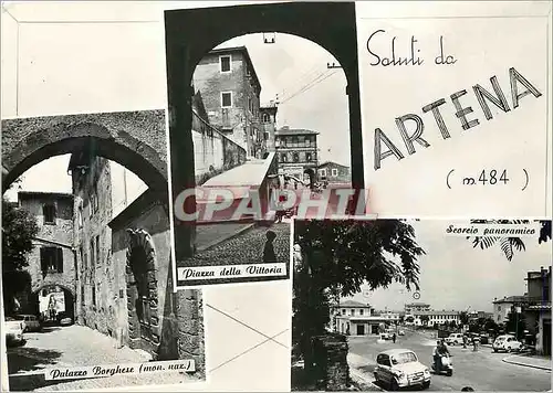 Cartes postales moderne Saluti da Artena (m 484)