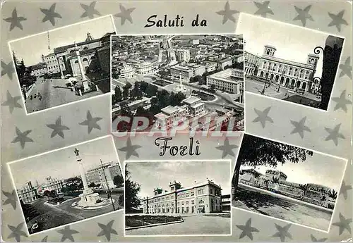 Moderne Karte Saluti da Forli