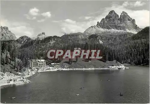 Cartes postales moderne Dolomiti Lago di Musurina m 1755 Tre Cime di Lavaredo m 3003