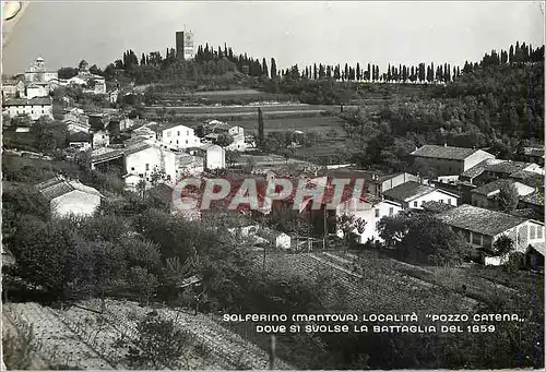 Cartes postales moderne Solferino (Mantova) Localita Pozzo Catena Dove si Svolse La Battaglia Del 1859